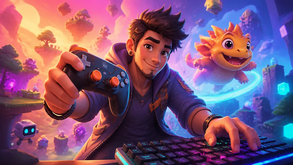 controles e teclado