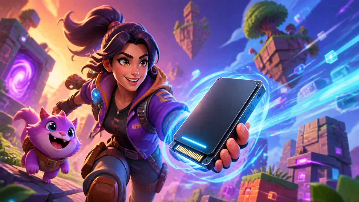 armazenamento em SSD