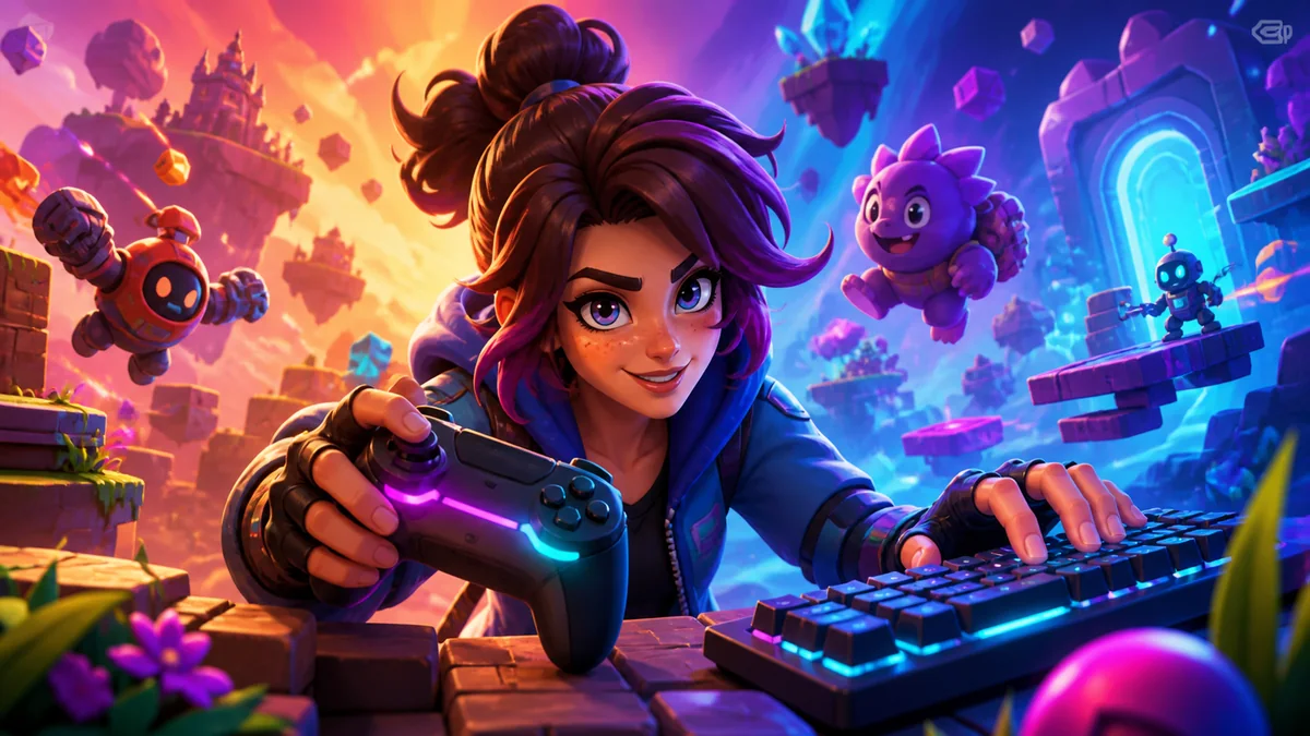 controles e teclado