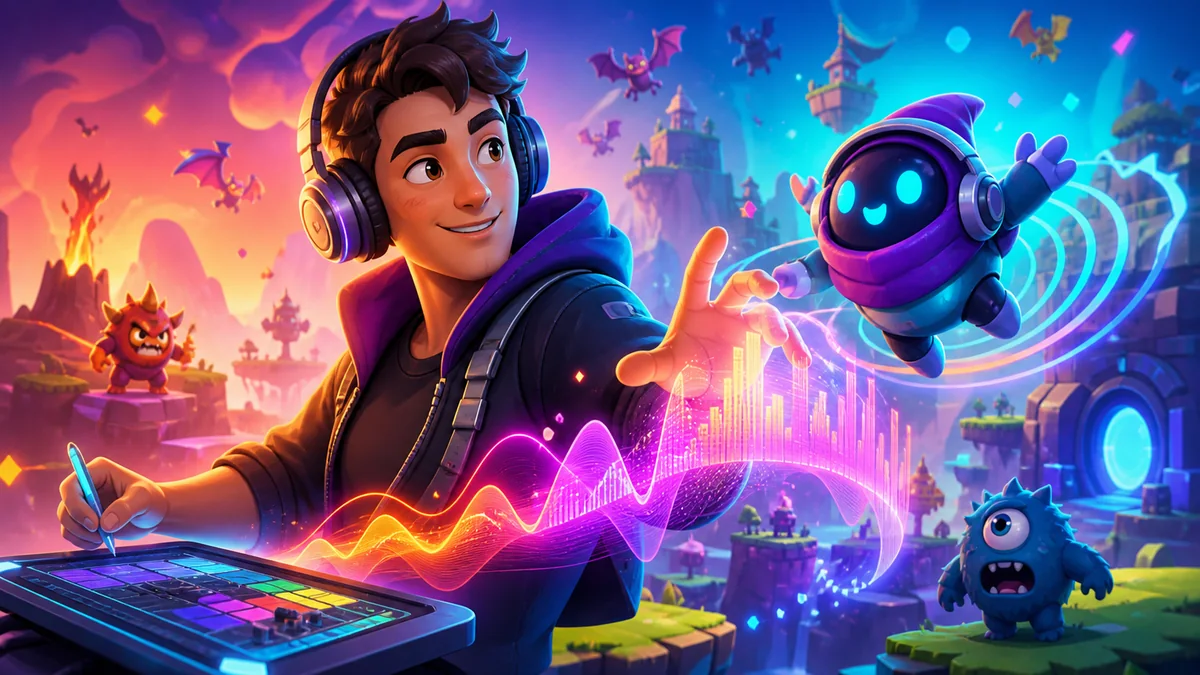 áudio para jogos