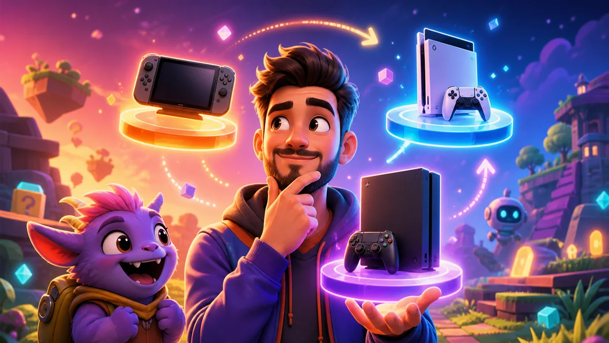 escolha do primeiro console