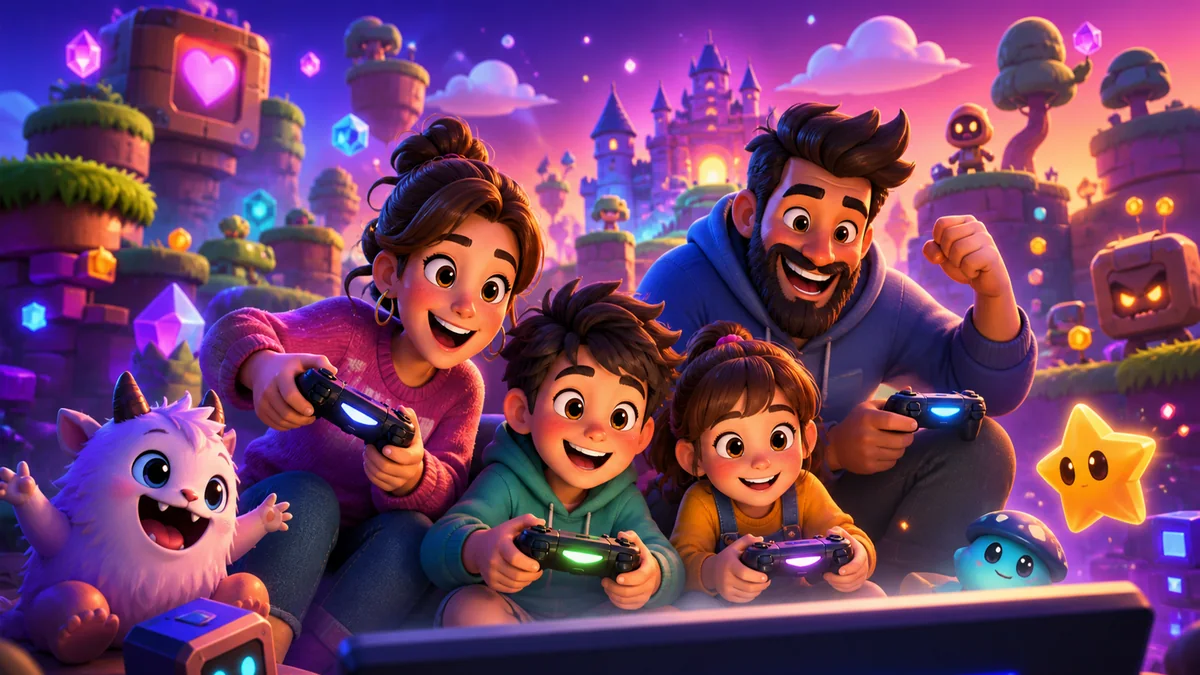 jogos em família