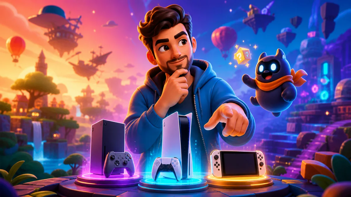 escolha do primeiro console